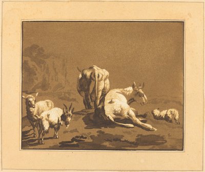 Kühe von Johann Gottlieb Prestel after Joseph Wagner