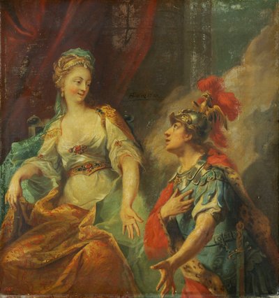 Aeneas vor Dido von Johann Heinrich Tischbein