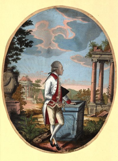 Großherzog Paul von Russland 1754-1801, später Zar Paul I, 1782 von Johann Hieronymus Loeschenkohl