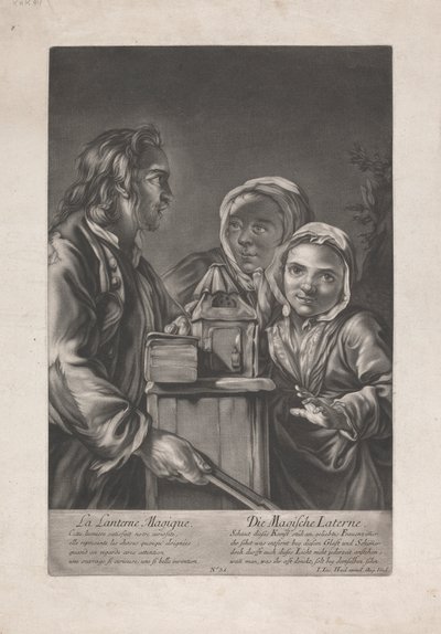 Die Zauberlaterne von Johann Jacobus Haid