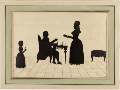 Monsieur et Madame Roland und ihre Tochter Eudora von Johann Kaspar Lavater