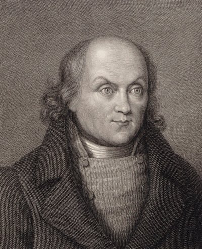 Porträt von Hans Georg Nägeli 1773-1836 von Johann Martin Esslinger