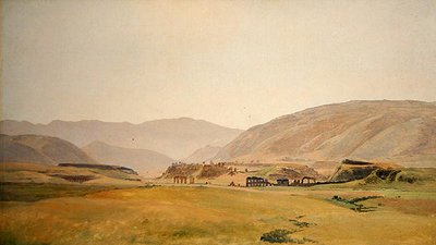 Eine Campagna-Landschaft von Johann Martin von Rohden