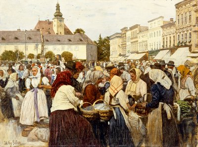 Der Marktplatz, Misfrau von Johann Nepomuk Geller