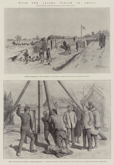 Mit den alliierten Streitkräften in China von Johann Nepomuk Schonberg