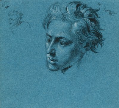 Kopfstudie zur "Szene aus dem Tiroler Freiheitskampf" von Johann Peter Krafft
