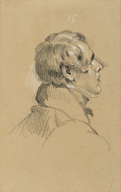 Studie zur "Rückkehr des Kaisers Franz aus Pressburg" von Johann Peter Krafft