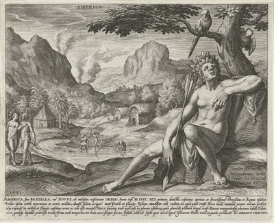 Amerika von Johann Sadeler (I)