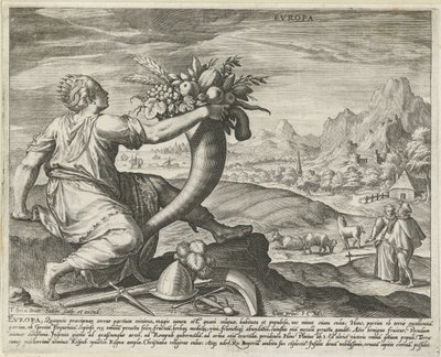 Europa von Johann Sadeler (I)