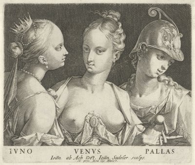 Juno, Venus und Minerva von Johann Sadeler (I)