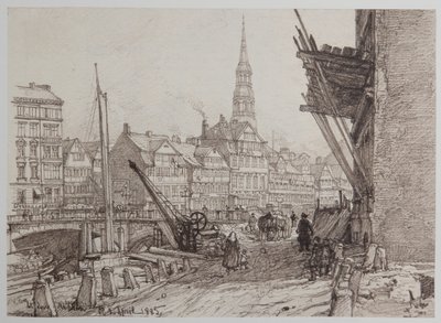Auf Steinwerder 21-05-1882 von Johann Theobald Riefesell