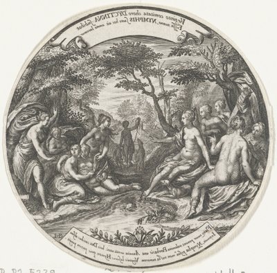 Diana entdeckt die Schwangerschaft von Callisto von Johann Theodor de Bry