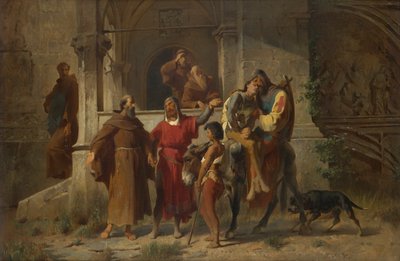 Studie zum Gemälde: Heimkehrende Kreuzfahrer von Johann  Till der Jüngere