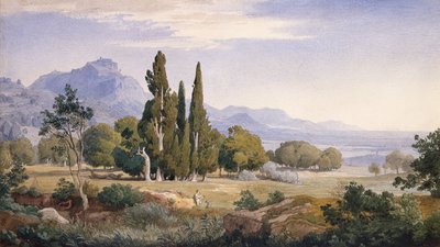 Eine arkadische Landschaft von Johann Wilhelm Schirmer