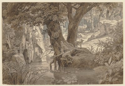 Waldlandschaft von Johann Wilhelm Schirmer