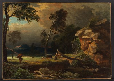 Kains Flucht von Johann Wilhelm Schirmer