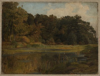 Waldteich von Johann Wilhelm Schirmer