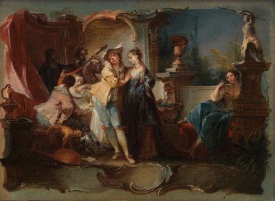 Der verlorene Sohn lebt mit Huren von Johann Wolfgang Baumgartner