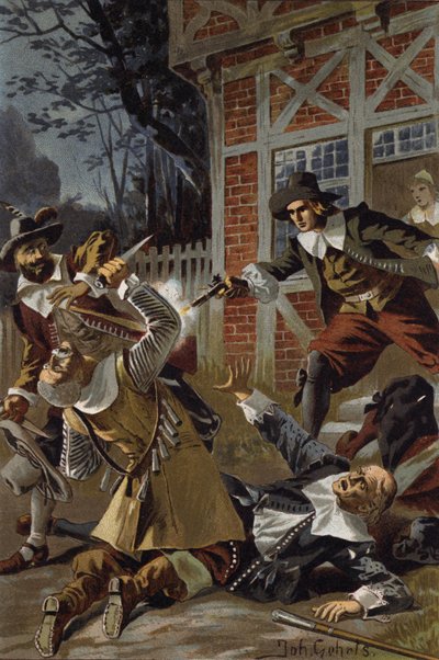 Illustration für Der fliegende Holländer von Johannes (after) Gehrts