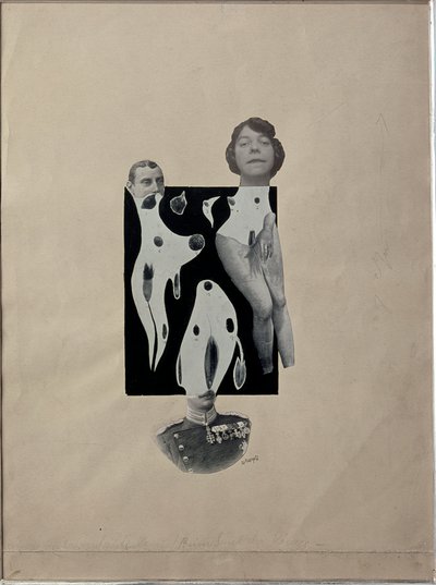 Venus zum Königlichen Bad (Collage von Johannes Baargeld) von Johannes Baargeld