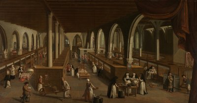 Die Stationen im St. Johannes Krankenhaus von Johannes Beerblock