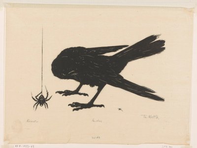 Krähe von Johannes Frederik Engelbert ten Klooster (signed by artist)