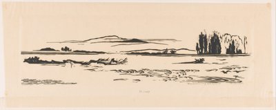 Flussmündung N. N. Guinea von Johannes Frederik Engelbert ten Klooster (signed by artist)