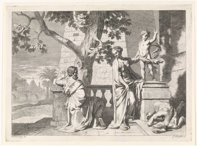 Christus zerbricht ein Bild von Johannes Glauber