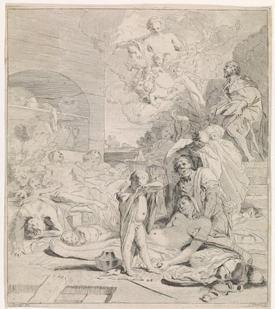 Gebet des heiligen Rochus von Johannes Glauber