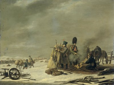 Biwak in Molodechno, 3-4 Dezember 1812: Eine Episode aus Napoleons Rückzug aus Russland von Johannes Hari