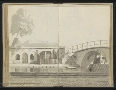 Weesbrug über den Oudegracht in Utrecht von Johannes Huibert Prins