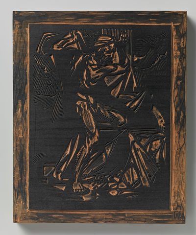 Tragende Männerfigur von Johannes Josephus Aarts