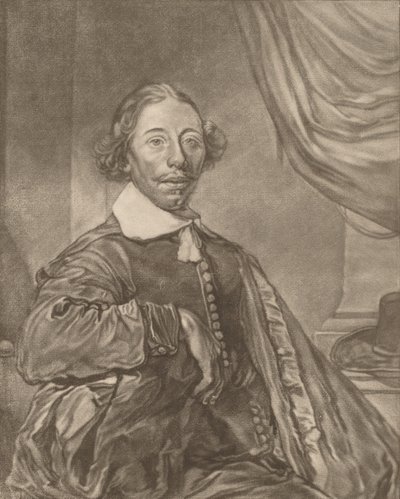 Porträt eines sitzenden Mannes von Johannes Kornlein