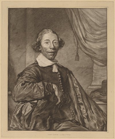 Porträt eines sitzenden Mannes von Johannes Kornlein