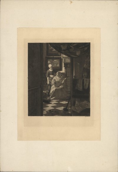 Der Liebesbrief von Johannes Vermeer