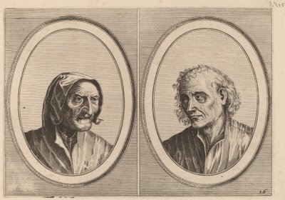 "Foockel Frons-muyl" und "Pietje Hard-loop" von Johannes and Lucas van Doetechum after Pieter Bruegel the Elder