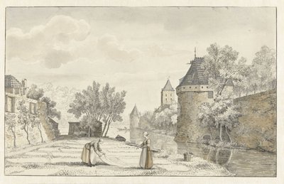 Ansicht des Plompeturms in Utrecht von Johannes de Bosch