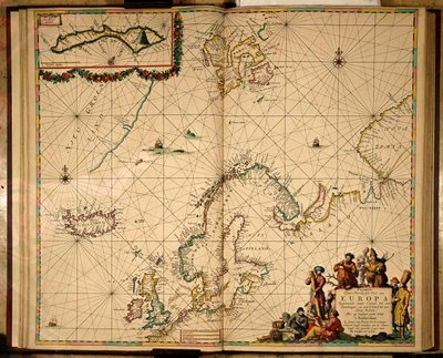 Karte von Nordeuropa von Johannes van Keulen