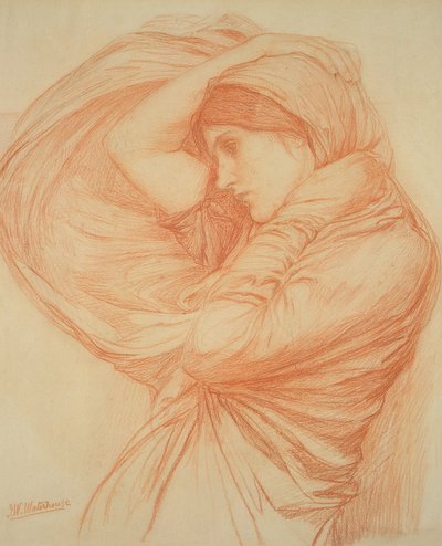 1art1 Poster 'Der Magische Kreis' Von John William Waterhouse – Kunstdruck 50x40 Cm, Detailreich & Farbenfroh
