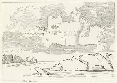 Der Neidpool, Inferno, Gesang 8 von John (after) Flaxman