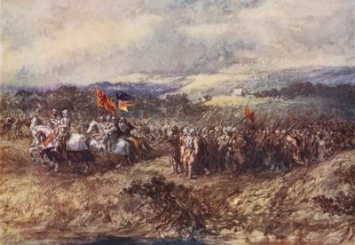 Die Rückkehr von Iwan dem Schrecklichen nach Moskau nach der Eroberung von Kasan von John (after) Gilbert