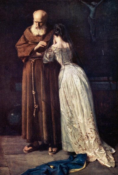 Pater Lawrence und Julia von John (after) Pettie