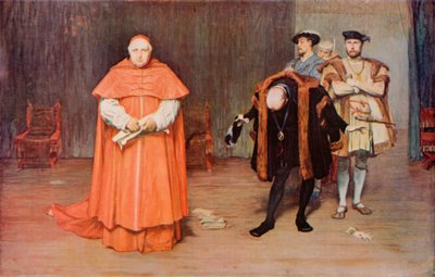Shakespeare: Der Sturz von Wolsey, König Heinrich VIII, Akt III, Szene 2 von John (after) Pettie