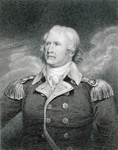 Generalmajor William Moultrie (1730-1805) graviert von Edward Scriven (1775-1841) von John (after) Trumbull