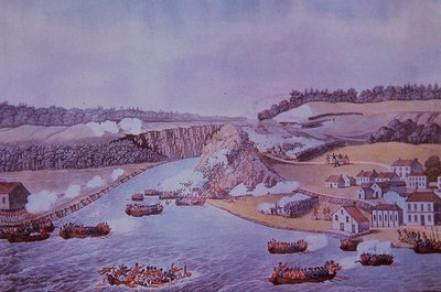 Schlacht von Queenston Heights von Walter Charles Mills