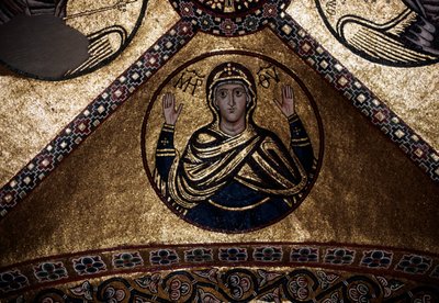 Mosaik des Katholikon, Kloster Hosios Loukas (UNESCO-Welterbe) von Walter Charles Mills
