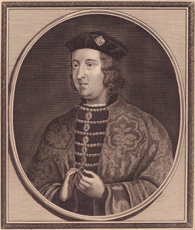 Porträt von König Edward IV. von England (1442-1483), Kupferstich von John Goldar (1729-1795) von Walter Charles Mills