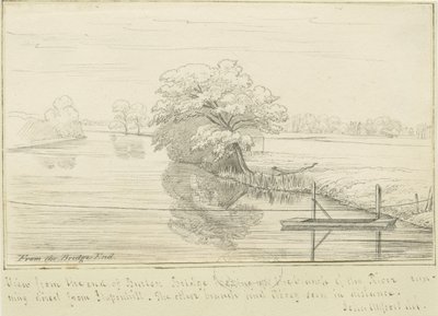 Burton-upon-Trent - Trent Fluss von John Allport