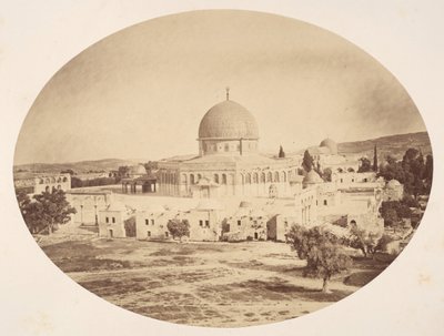 Jerusalem, Ort des Tempels auf dem Berg Moriah, 1857 von John Anthony