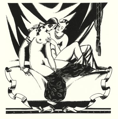 Illustration für Don Juan von Lord Byron von John Austen